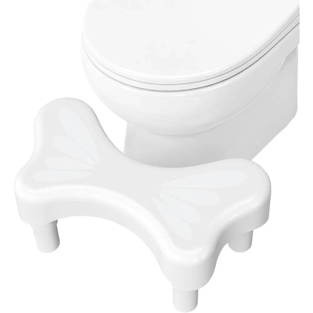 Ergonomic Toilet Squat Stool for Improved Bathroom Posture and Comfort