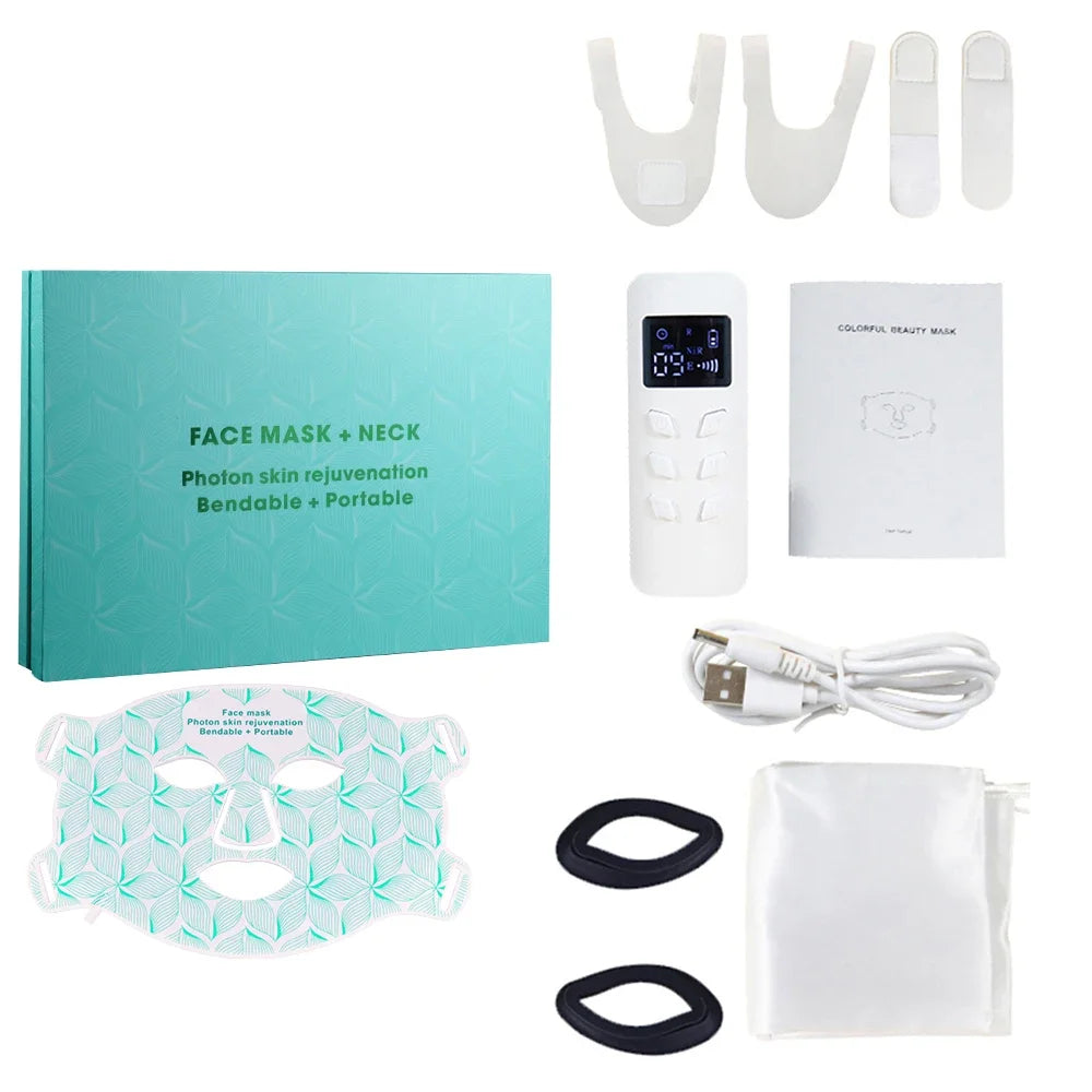 UBilli Near Infrared LED Therapy Face Mask for Skin Rejuvenation