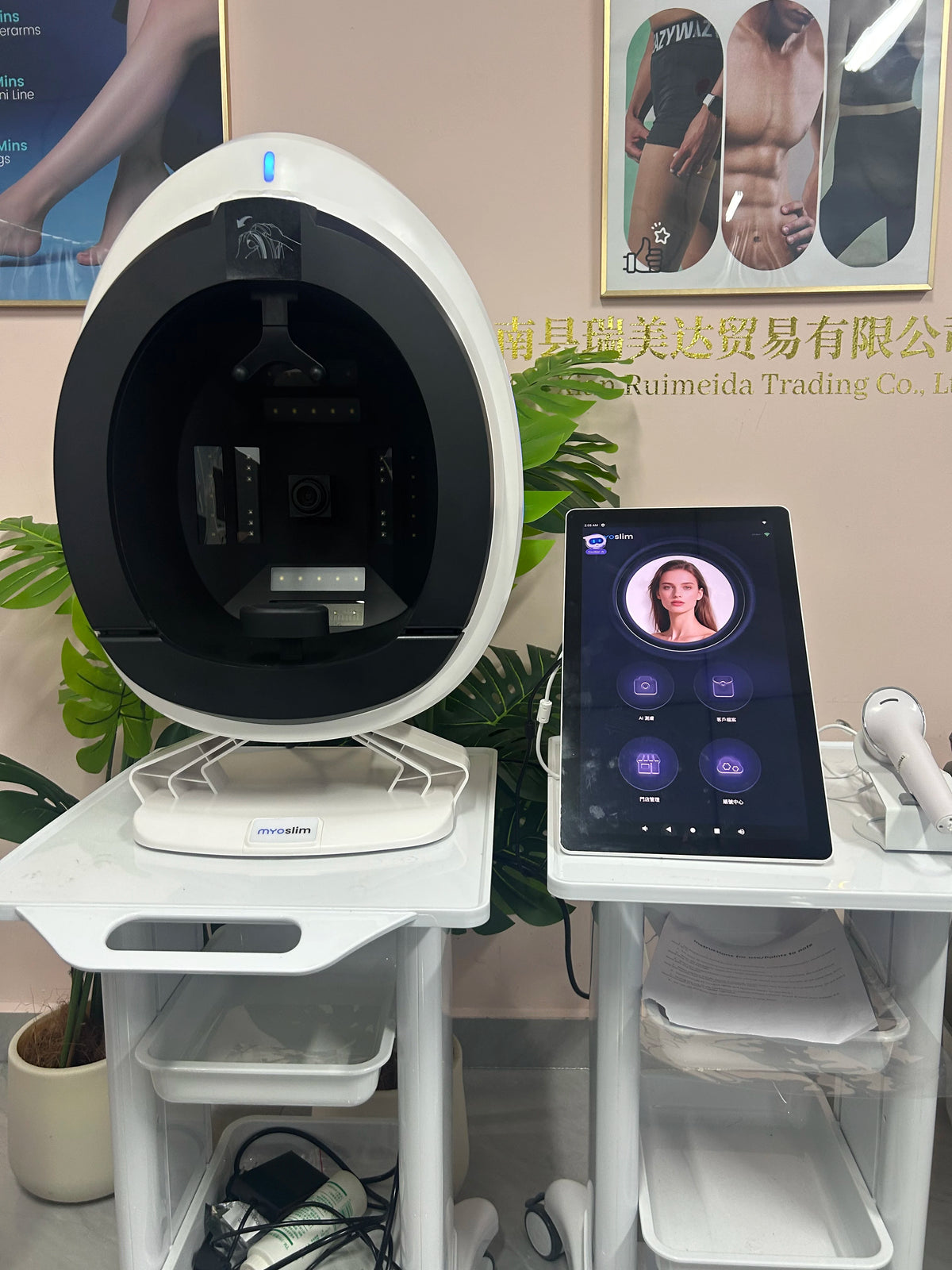 AISIA Q1 3D AI Facial Skin Analyzer Detection Skin Problem Diagnosis 10 Spectrum Professional Analysis Beauty Salon Equipment