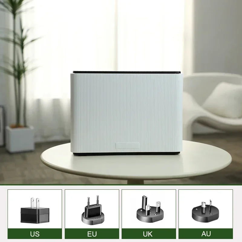 VAT Exemption US Local Aroma Diffuser Home Perfume Scent Machine Fragrance Air Freshener Essential Oil Waterless Flavoring