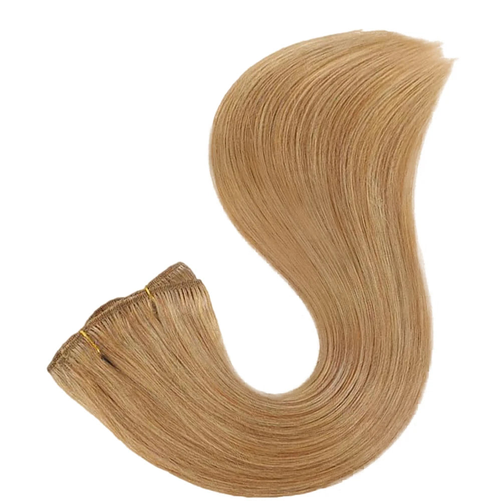 Real Natural Hair Extensions Clip Ins Human Hair Extensions Cheveux Humain for Volume And Lengthening Hair Styling