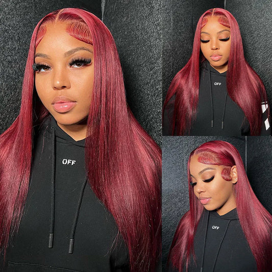 DACHIC Peruvian HD Lace Front Wig Human Hair Straight