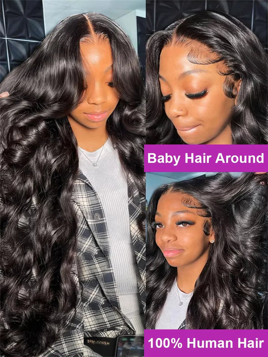 Abijale Brazilian Body Wave Lace Front Wig Human Hair
