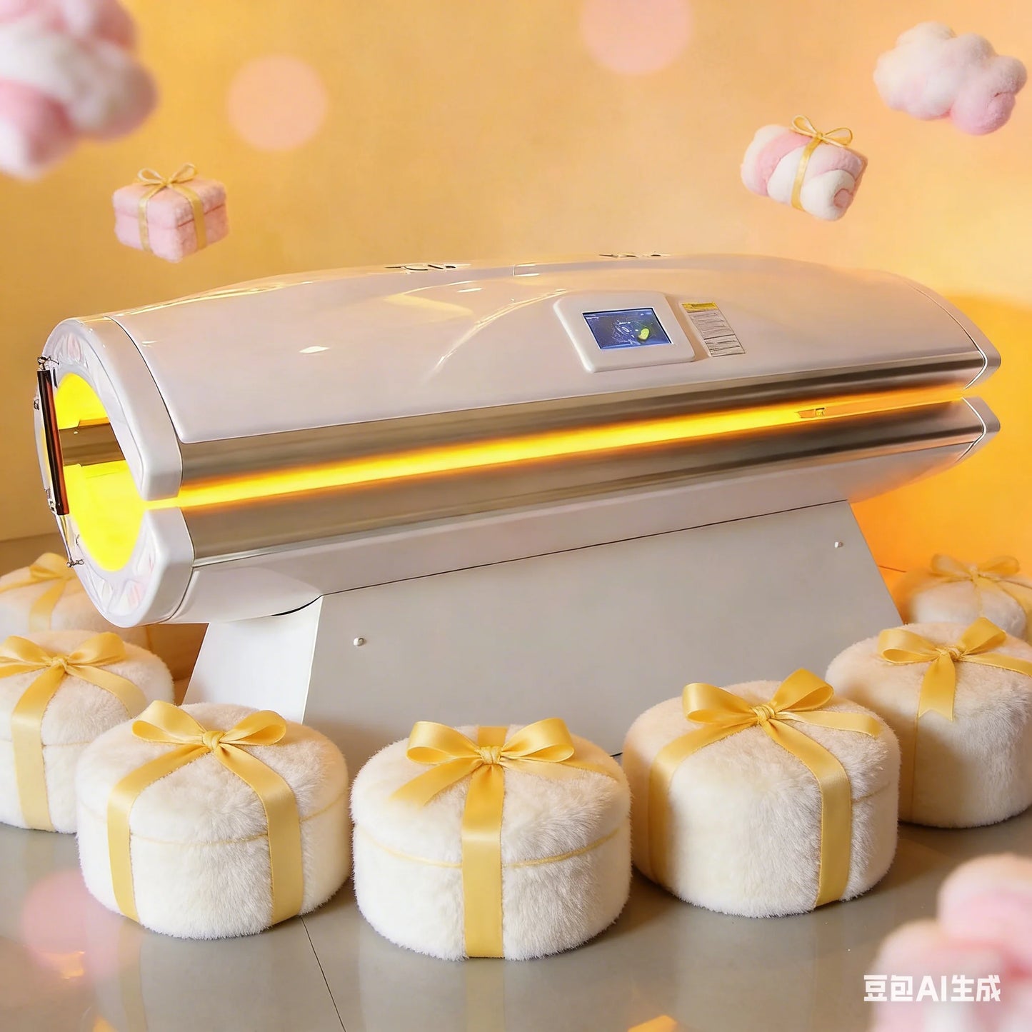 SLyric Red Light Therapy Bed Beauty Skin Whitening Therapy Collagen Spa Bed Commercial Sauna Chamber Full Body Skin Rejuvenation