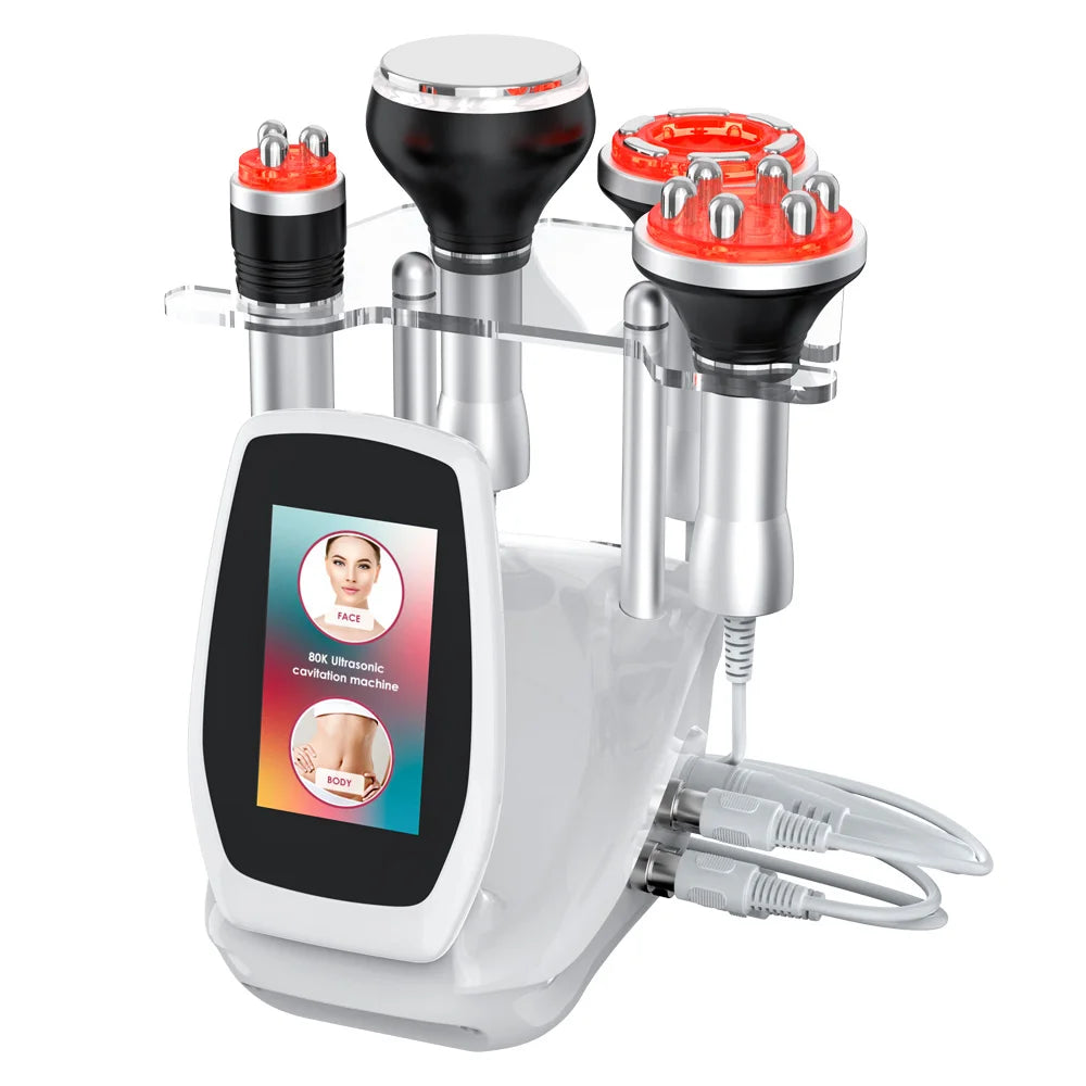 Ultrasonic Cavitation Body Slimming Machine and Facial Massager