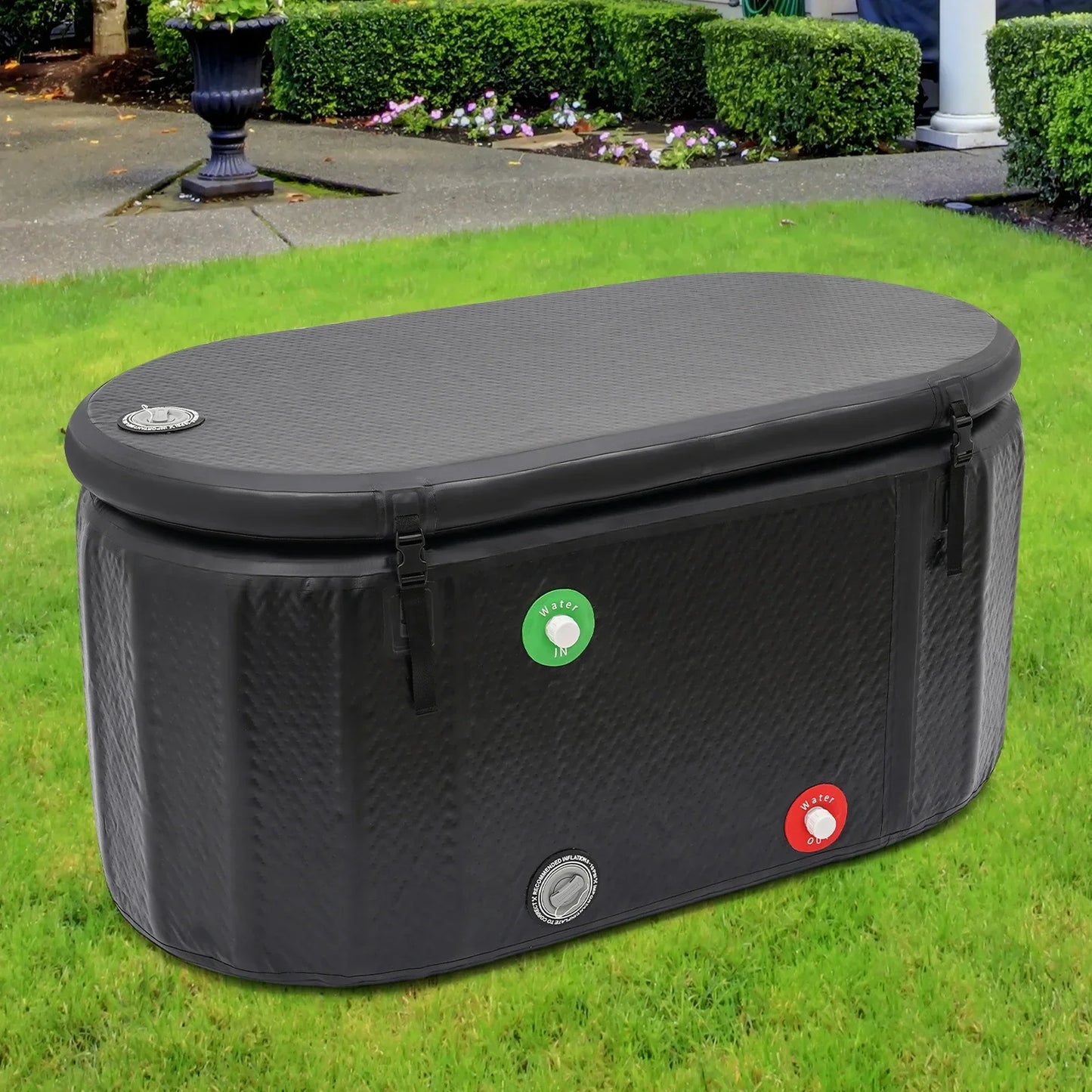 PVC Inflatable Bathtub Freestanding Ice Bath for Athletes