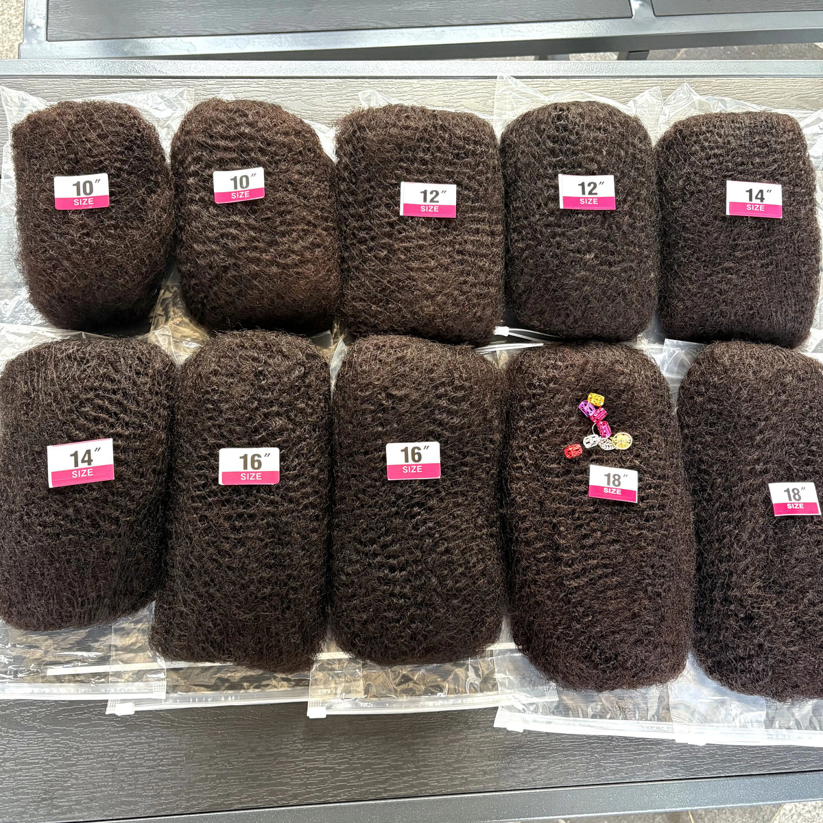 30/50g 4 Afro Kinkys Bulk Human Hair for Dreadlock Extensions /Repair Locs/Twist Braiding Afro Kinky Human Hair for Locs